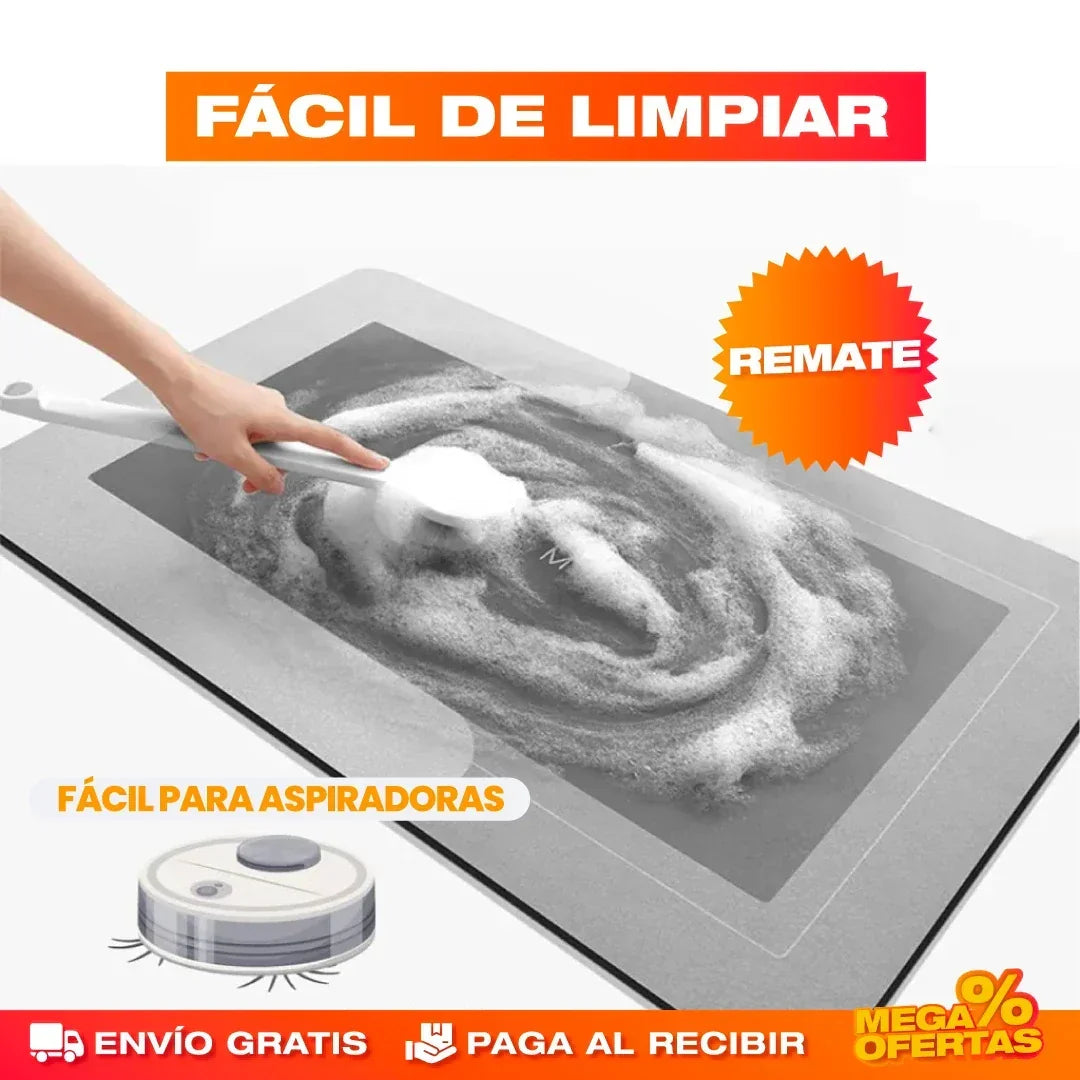 Alfombras Antideslizantes Súper Absorbentes para Cocina y Baño – Combo x2